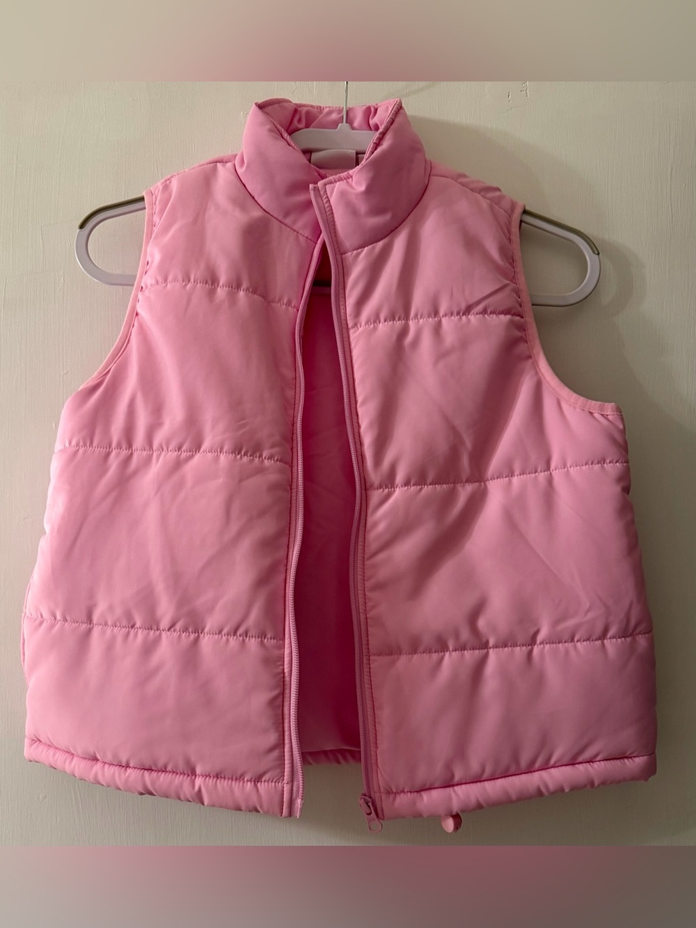 Cabana by Crown & Ivy Woman’s Pink Quilted Puffer Vest
